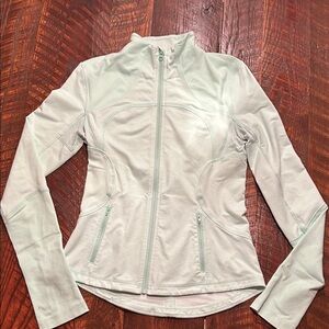 Lululemon Dfyne Light Mint Women's Zip-Up Active Jacket
